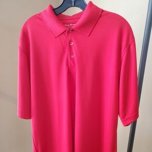 Tommy Armour dri logic red polo. Size L